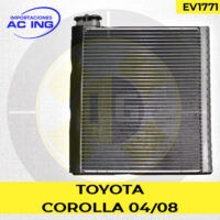 EVAPORADOR TOYOTA COROLLA 04/08 REF EV1771