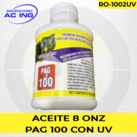 ACEITE 8 ONZ PAG 100 CON UV REF RO1002UV