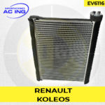 EVAPORADOR RENAULT KOLEOS 2013 REF EV6116