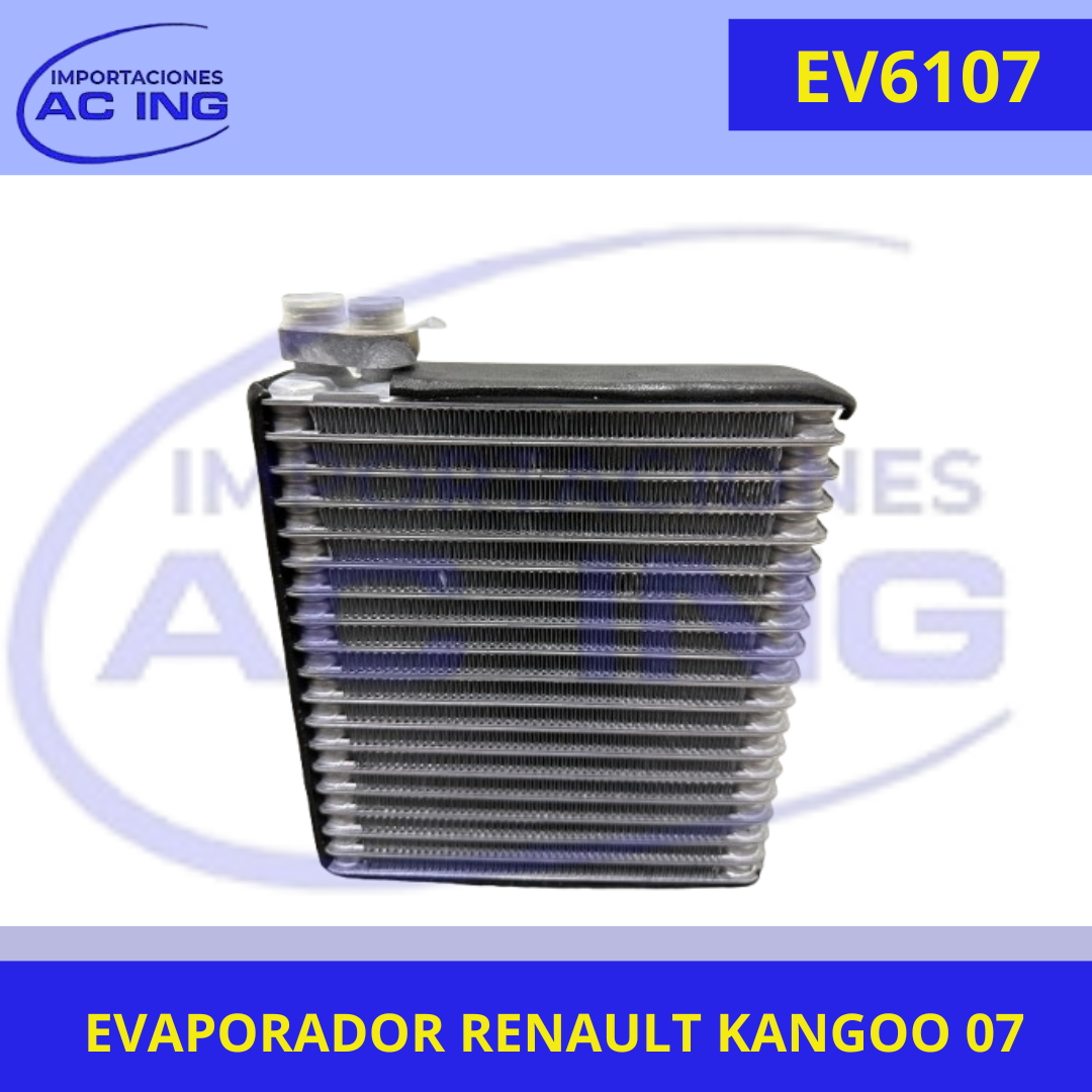 EVAPORADOR RENAULT KANGOO 07 RENAULT CLIO 07 REF EV6107