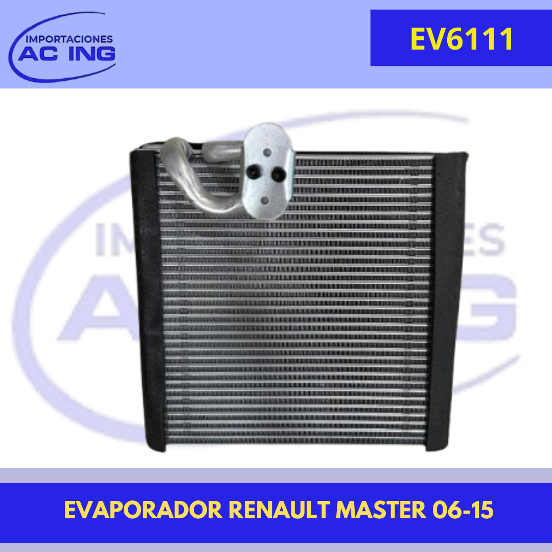 EVAPORADOR RENAULT MASTER 06-15 REF EV6111