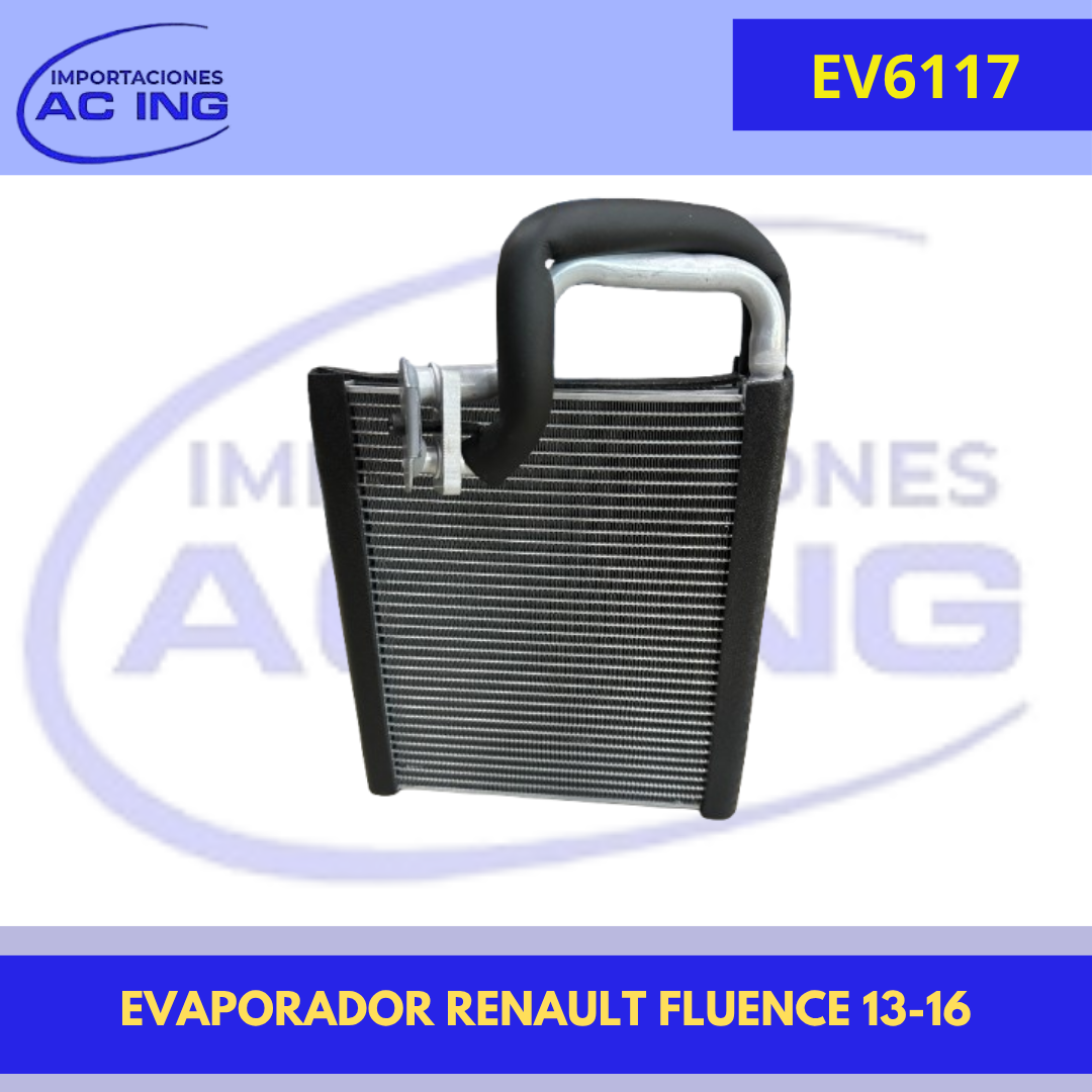 EVAPORADOR RENAULT FLUENCE 13-16 REF EV6117
