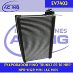 EVAPORADOR ISUZU/NPR/NQR/TRUCK 07-10/ HINO REF EV7403