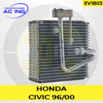 EVAPORADOR HONDA CIVIC 96/00 REF EV1803