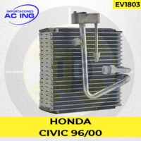 EVAPORADOR HONDA CIVIC 96/00 REF EV1803