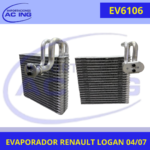 EVAPORADOR RENAULT LOGAN 06 / DUSTER REF EV6106