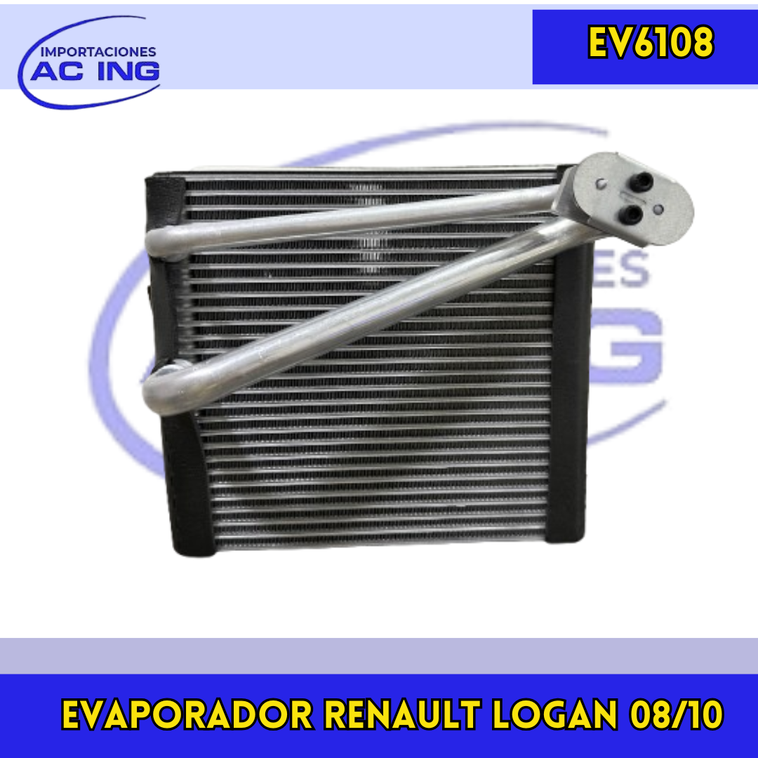 EVAPORADOR RENAULT LOGAN 08/10 REF EV6108