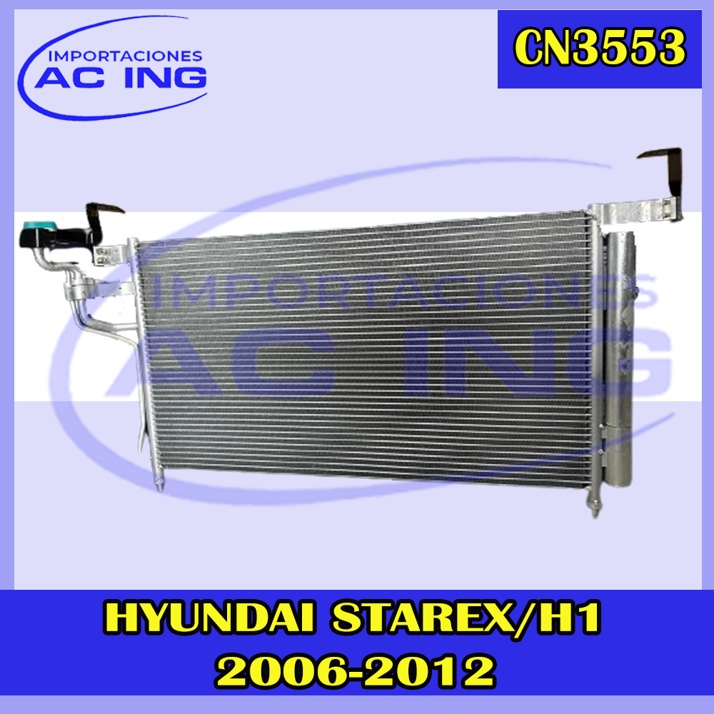 CONDENSADOR HYUNDAI STAREX H1 2006-2012 REF CN3553