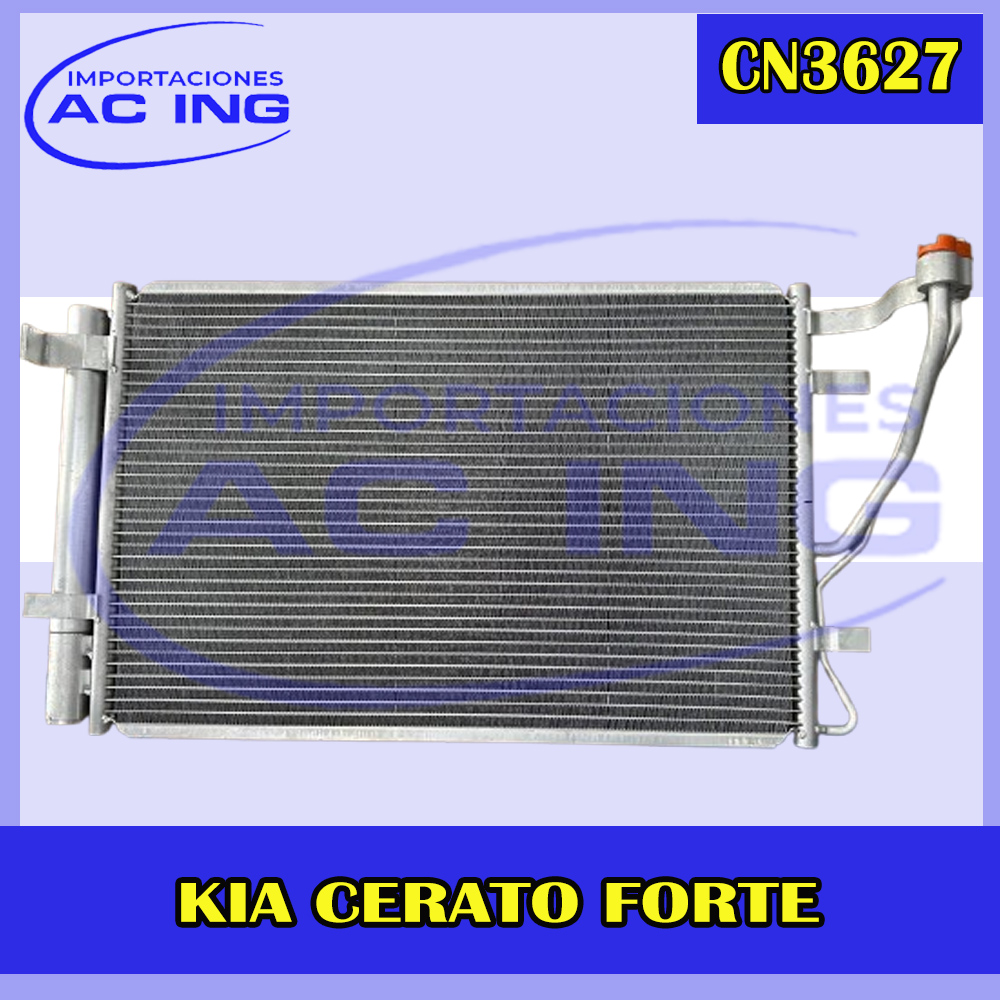 CONDENSADOR KIA CERATO FORTE REF CN3627