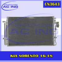 CONDENSADOR KIA SORENTO 3.3L 16-18 REF CN3643