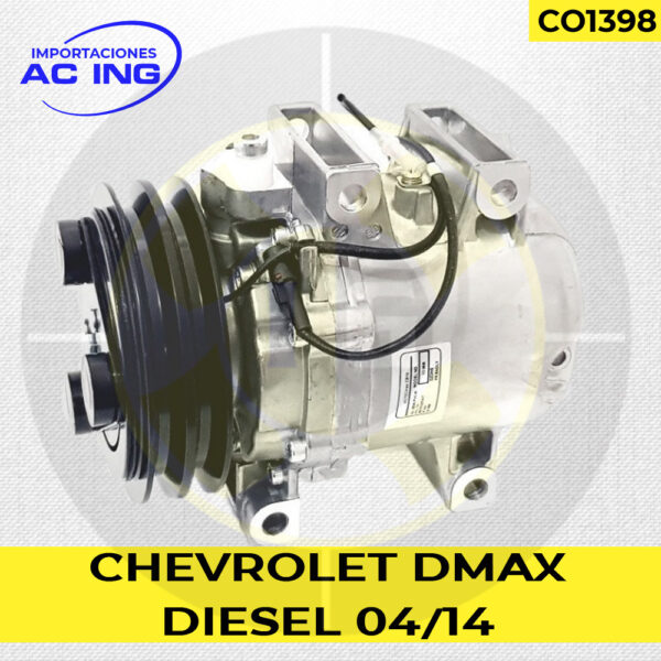 COMPRESOR CHEVROLET DMAX 0709 REF CO1398 IMPORTACIONES AC ING