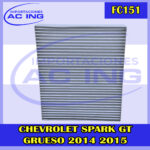 FILTRO DE CABINA CHEVROLET SPARK GT GRUESO 2014 2015 REF FC151