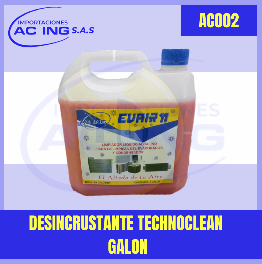 EVAIR 11 GALON DESINCRUSTANTE REF AC002