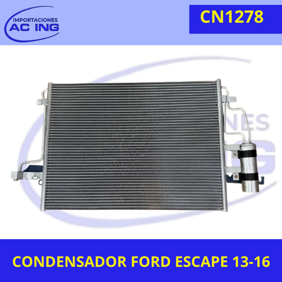 CONDENSADOR FORD ESCAPE 13-17 REF CN1278