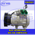 COMPRESOR KIA SPORTAGE 05-10 10PA17C REF CO3521