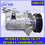 COMPRESOR RENAULT SANDERO 18-19 REF CO6119