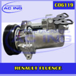 COMPRESOR RENAULT FLUENCE REF CO6119