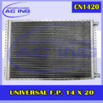 CONDENSADOR 14 x 20 F.P. REF CN1420