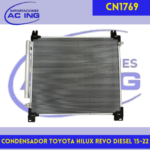 CONDENSADOR TOYOTA HILUX DIESEL 15-22 REF CN1769