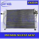 CONDENSADOR HYUNDAI ACCENT GETZ REF CN3518