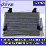 CONDENSADOR TOYOTA FORTUNER 06-15 REF CN1768