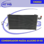 CONDENSADOR MAZDA ALLEGRO 01-03 REF CN2022
