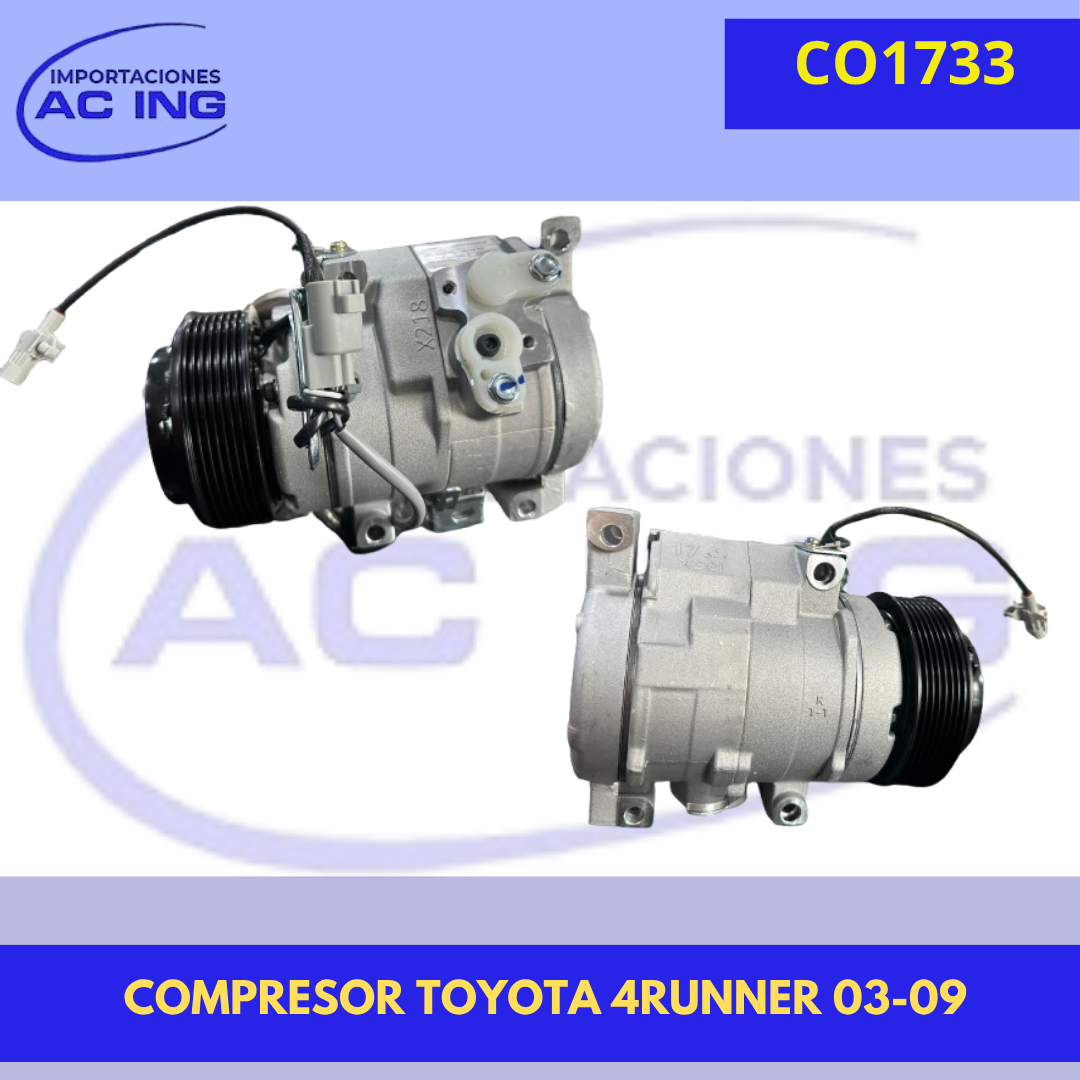 COMPRESOR TOYOTA 4RUNNER 03-09 REF CO1733