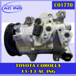COMPRESOR TOYOTA COROLLA 11-13 REF CO1770