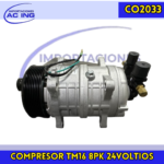 COMPRESOR TM16 OREJA 8PK 24V AC ING REF CO2033
