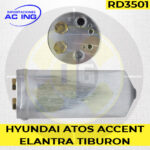 FILTRO SECADOR HYUNDAI ATOS REF RD3501