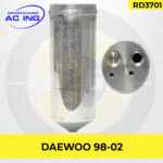 FILTRO SECADOR DAEWOO LANOS 98 02 REF RD3701
