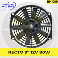 ELECTRO RECTO 9″ 80W/12V REF BM1009