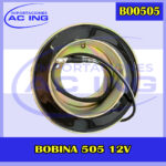 BOBINA COMPRESOR 505 12V REF BO0505