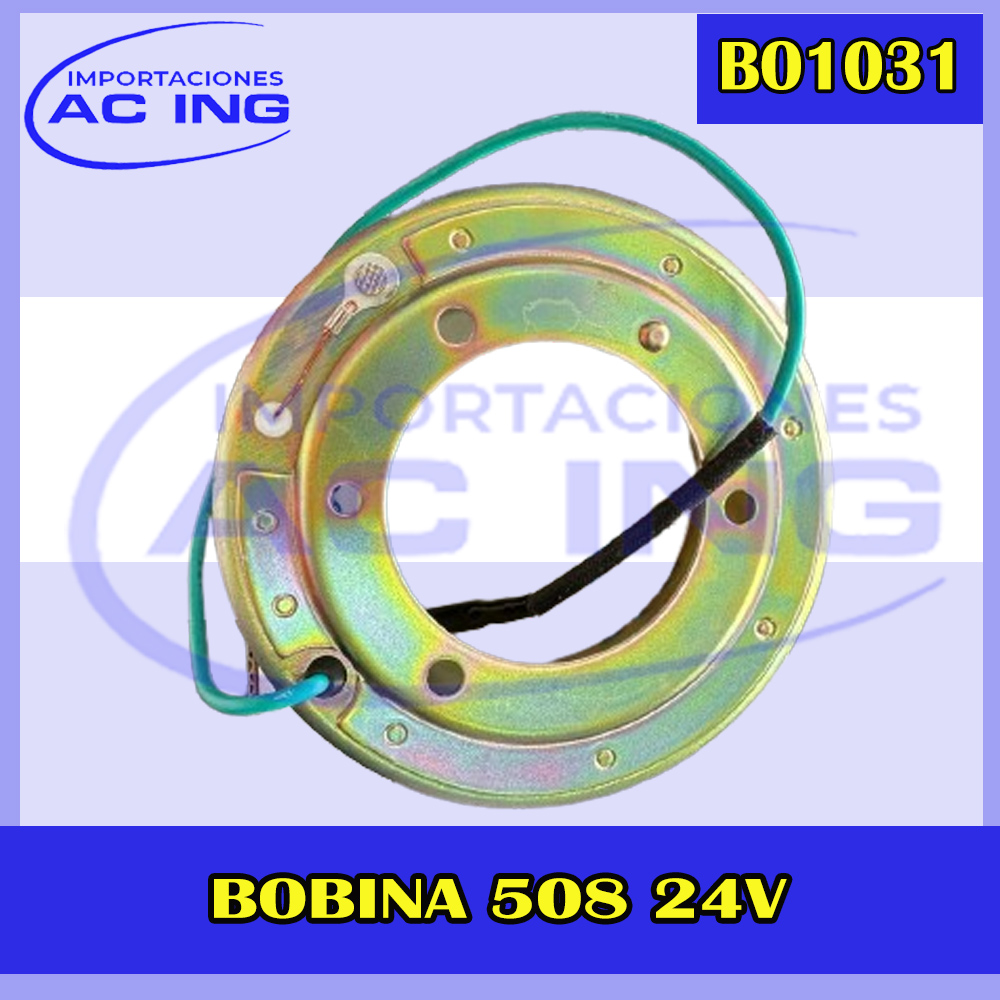 BOBINA COMPRESOR 508 24V REF BO1031