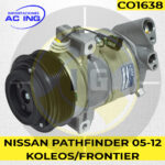 COMPRESOR NISSAN PATHFINDER 05-12 KOLEOS/FRONTIER REF CO1638