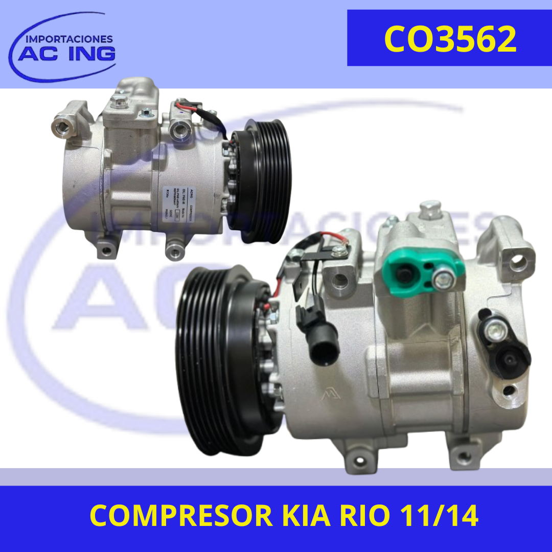 COMPRESOR KIA RIO 12-14 REF CO3562