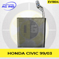 EVAPORADOR HONDA CIVIC 99/03 REF EV1804