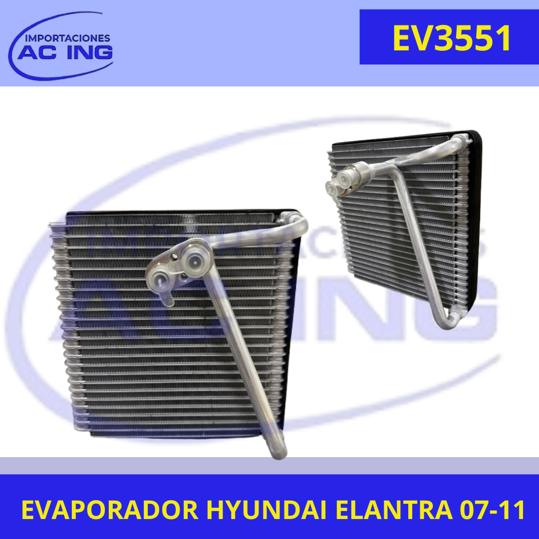 EVAPORADOR HYUNDAI ELANTRA 07-11 REF EV3551