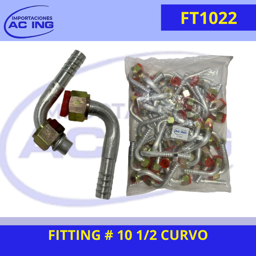 FITTING # 10 1/2 CURVO REF FT1022