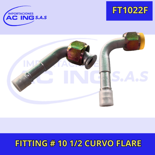 FITTING # 10 1/2 CURVO FLARE REF FT1022F