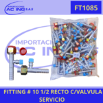 FITTING # 10 1/2 RECTO C/VALVULA SERVICIO REF FT1085