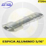 ESPIGO ALUMINIO # 06 5/16 REF FT2104