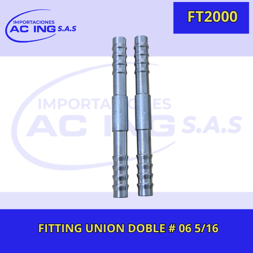 FITTING UNION # 06 5/16 REF FT2000