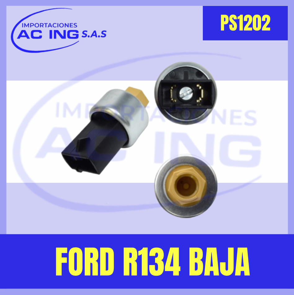 PRESOSTATO FORD R134 BAJA REF PS1202