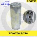 FILTRO SECADOR TOYOTA R134A MEDIANO REF RD1721