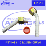 FITTING # 10 1/2 SEMICURVO REF FT1013