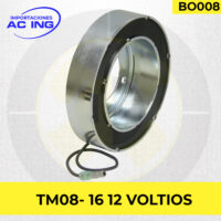 BOBINA COMPRESOR TM08-16 12V REF BO008
