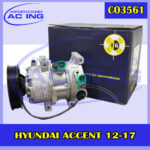 COMPRESOR HYUNDAI ACCENT 12-17 REF CO3561