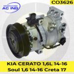 COMPRESOR KIA CERATO 14-16 REF CO3626