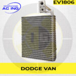 EVAPORADOR DODGE VAN REF EV1806